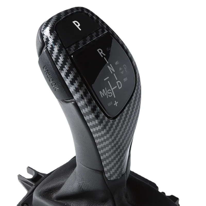 For BMW M Sport For BMW 1 2 3 4 5 6 7 Series X3 X4 X5 X6 F30 F10 F25 F15 Shift Lever Cover Lever Gear Knob Gear Shift Knob LHD