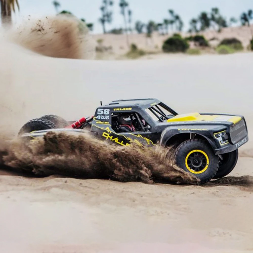 TRACTION Hobby KM Challenger 1/6 RC Elektrische Fernbedienung Modell Auto Wüste Lkw Leeren Rahmen Erwachsene Kinder Spielzeug