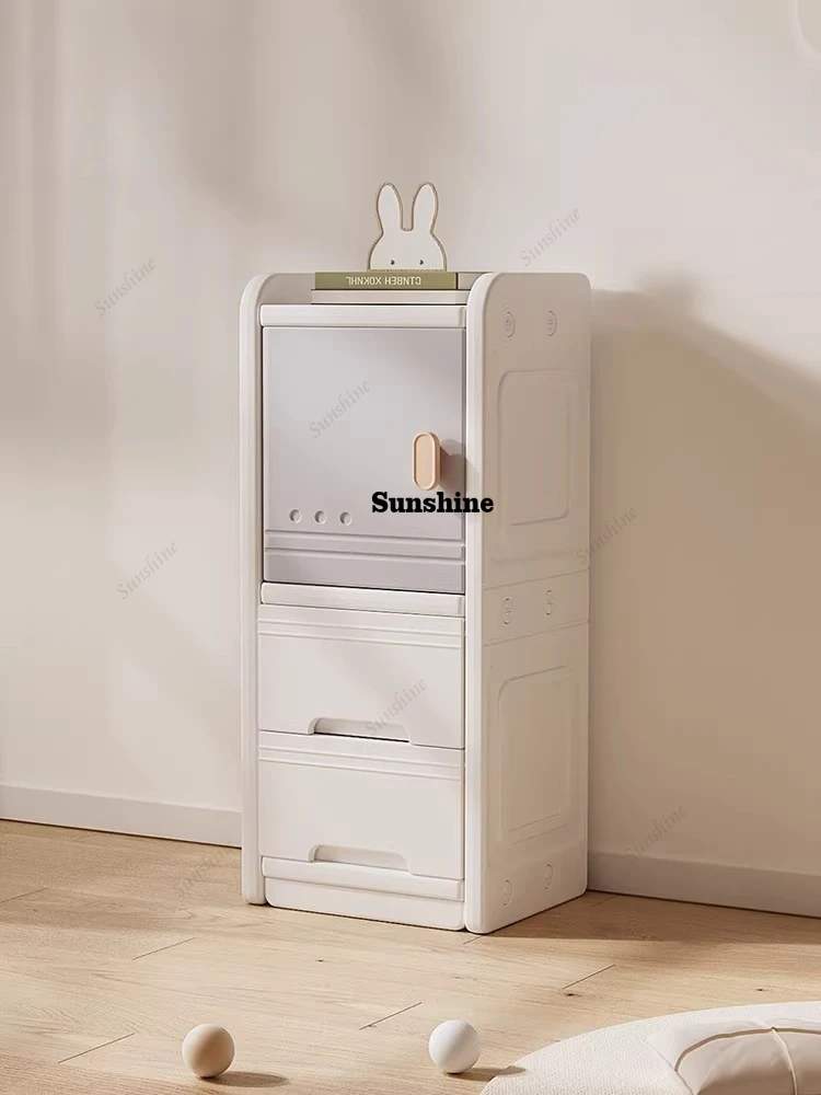 Simple bedroom, living room, study, storage shelf, small storage cabinet, large capacity organizer bedside table