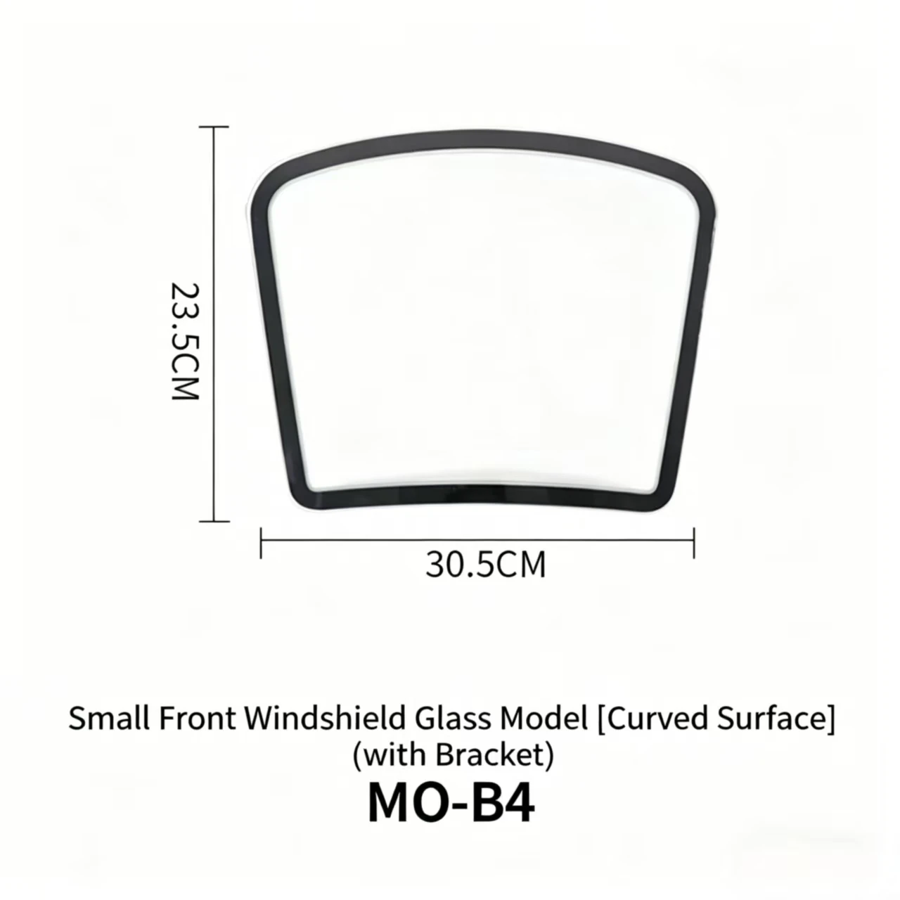 30.5*24cm Miniature Windshield Side Glass Display Model for Window Tint UV Testing & Light Transmission Evaluation ceramic coati