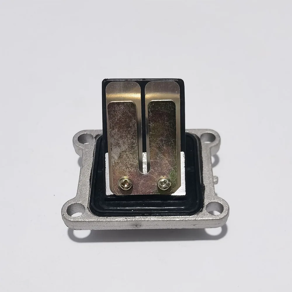 Reed Valve Block with Petals Membran Assy for SUZUKI LT80 QUADSPORT ATV Quadricycle  Two-Stroke Moped Scooter Valves Motorcycle