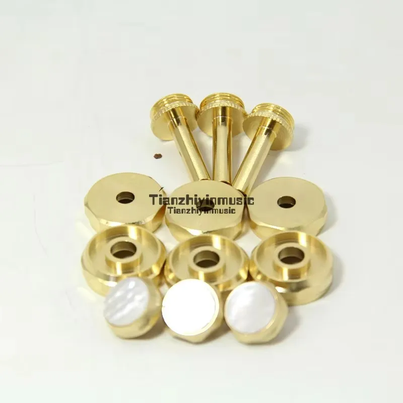 Trumpet Finger Button Stem Repair Part Brass Instrument Accessory