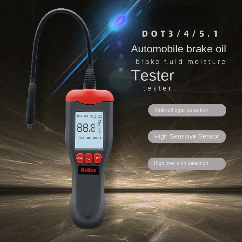 

Automobile Brake Oil Test Pen Digital Display Brake Fluid Detection Multi-oil Moisture Content Brake Oil Detector