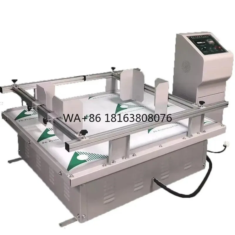 Industrial Grade Electromagnetic Transport Simulation Vibration Test Table for Carton Corrugated Box Packaging Reliability