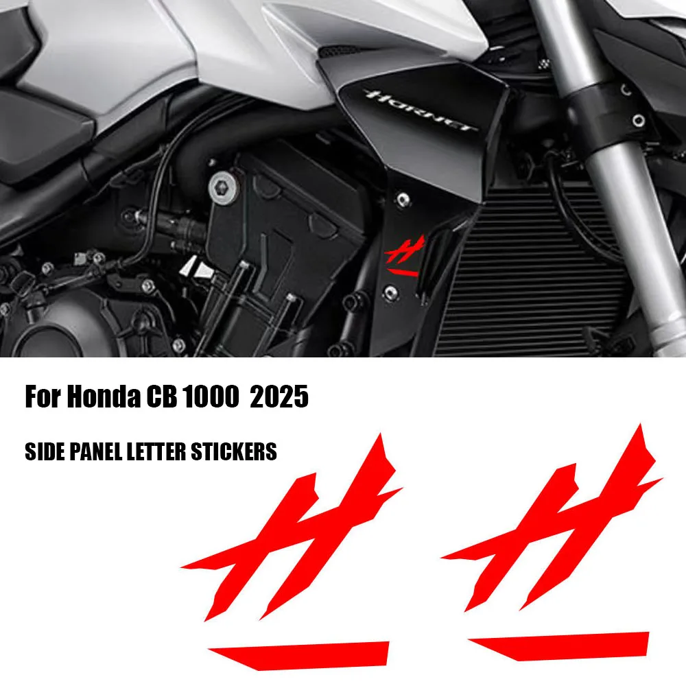 

﻿ For Honda CB 1000 CB1000 CB 1000 Hornet 2025 New Motorcycle Accessories Decal Logo Sticker Side panel letter stickers