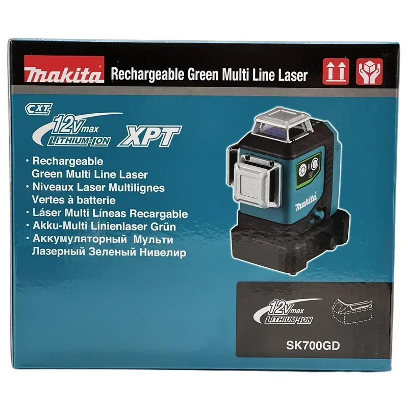 Makita SK700GD 12V Max Cxt Self Leveling 360° 3 Plane Green Laser Lithium Ion TOOL ONLY