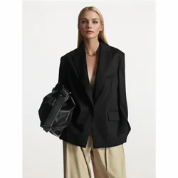 Cos Lris fashion versatile loose suit jacket 2024 autumn new women's commuting style elegant temperament jacket