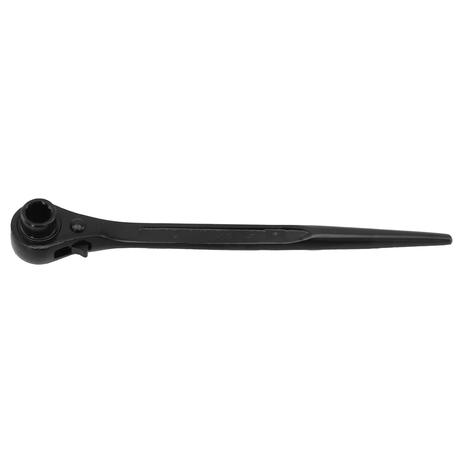 Hardened T-Bar Ratcheting Wrench for Chainsaw Adjustment with High Carbon Steel Material and Secondary Tool for Rail Cleaning