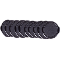 10 pcs 37/39/40.5/43/46/49/52/55/58/62/67/72/77/82mm/95mm/105mm Side Pinch Lens Cap Snap-on Universal Dustproof Cover Protector