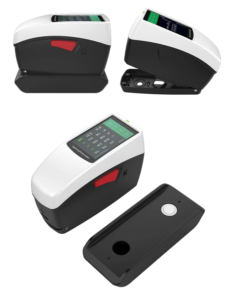 مقياس الطيف الضوئي DS52X صناعة الطباعة والتغليف CMYK منطقة الشبكة مقياس الطيف الضوئي المحمول