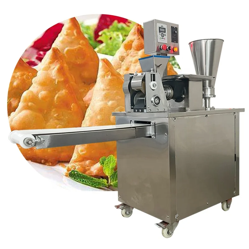 

Indian Samosa Maker Dumpling Chapati Making Automatic Meat Patty Pie Making Machine Flour Corn Tortilla Maker Machine