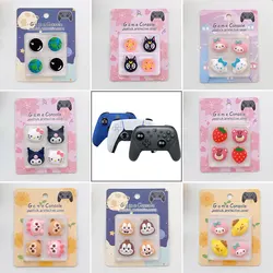 Thumb Stick Grip Cap per Sony Playstation 5 4 PS5 PS4 PS3 XBOX Switch Pro Controller Joystick custodia protettiva in Silicone morbido