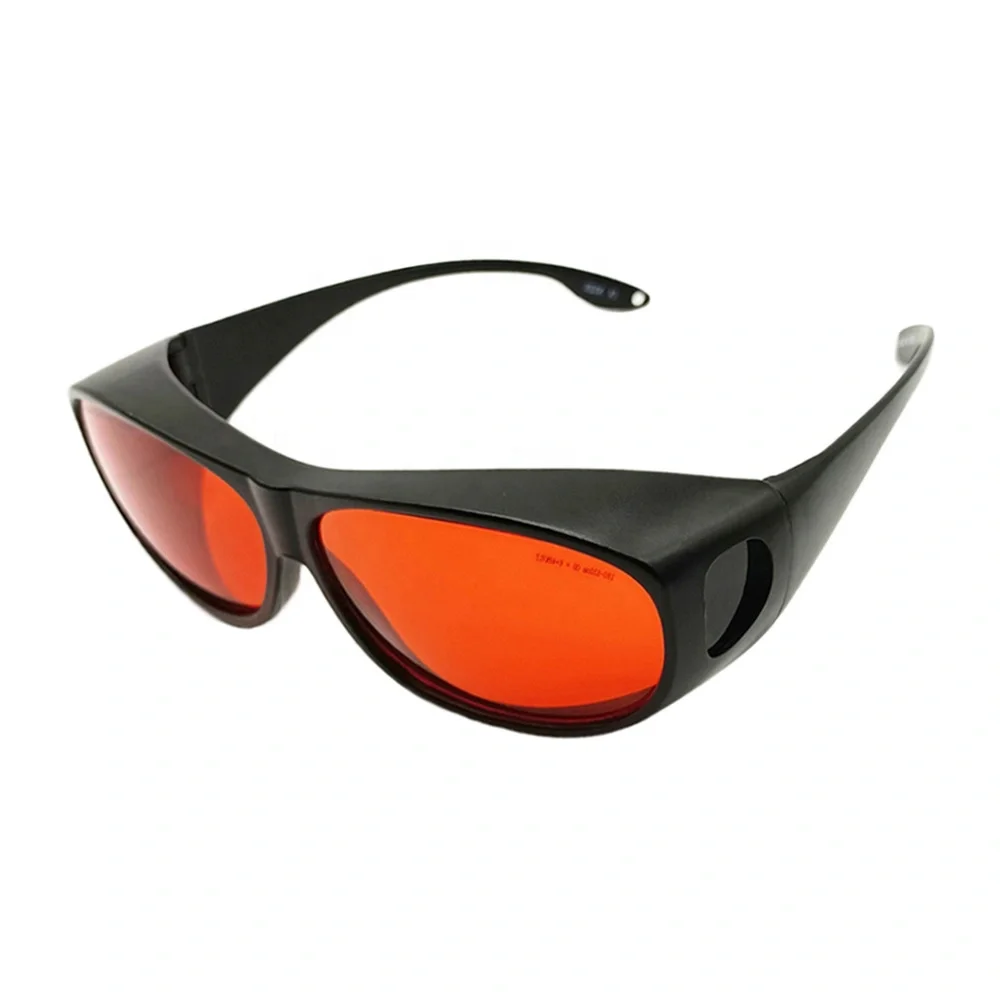 โรงงานขายส่ง 6+ เลเซอร์แว่นตานิรภัยป้องกันตา 532nm แว่นตาเลเซอร์สําหรับ 405nm และ 532nm เลเซอร์