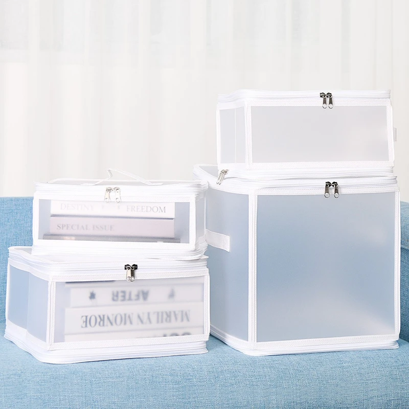 Cajas organizadoras de ropa y zapatos para cosméticos de juguete, caja de almacenamiento plegable grande lavable a prueba de humedad, cestas