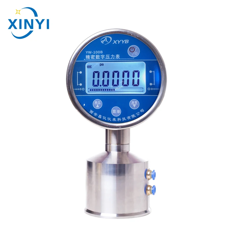 China Micro Differential Pressure Digital Pressure Gauge for Micro Pressure Measuring Instrument