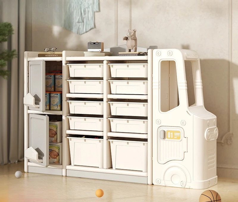 Floor Standing Children Toy Storage Rack Multi-layer Baby Organizer Shelf Home Kids Classification Storage Cabinet
