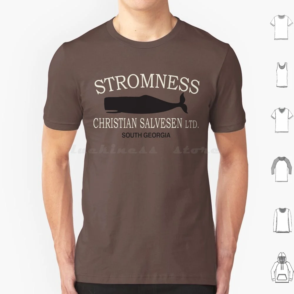 Stromness South Georgia T Shirt 6xl Cotton Cool Tee Vassdesign Shackleton Exploration James Caird Polar Stromness South Georgia