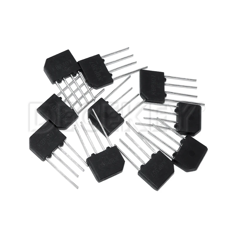 10PCS KBP307 DIP4 Power Diode Electronica Componentes Diode Bridge Rectifier 3A 700V Set Immersion Kit Throught Hole