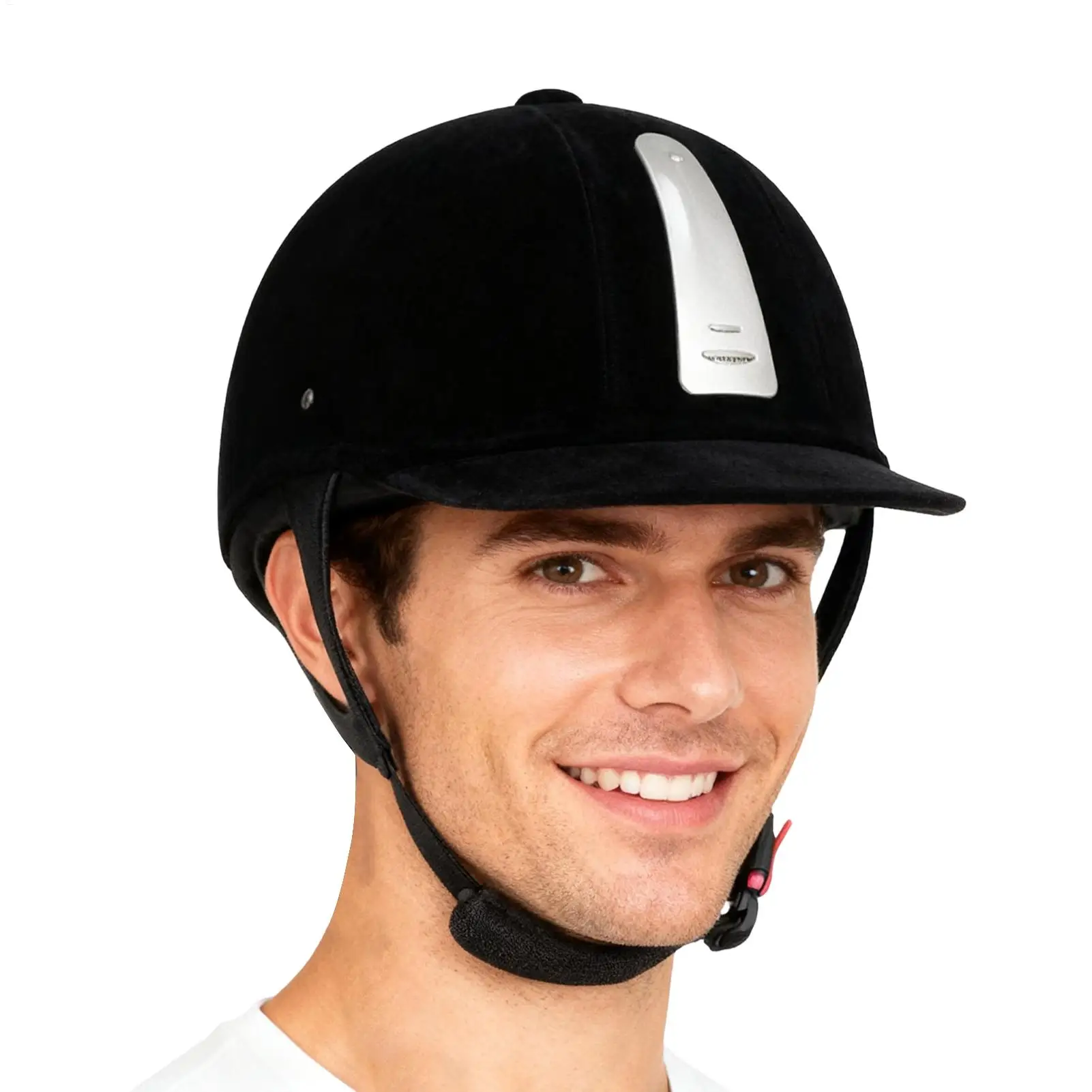 Horse Riding Helmet Comfortable Adjustable Head Protective Gear Safety Horseback Riding Gear for Competition Field Cycling Women