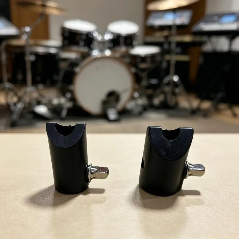 U2JB Cymbal Holder Positioner Limiter Anti-rotation Suitable for Cymbals 26.5mm & 35mm Option Metal Cymbal Holder Locator
