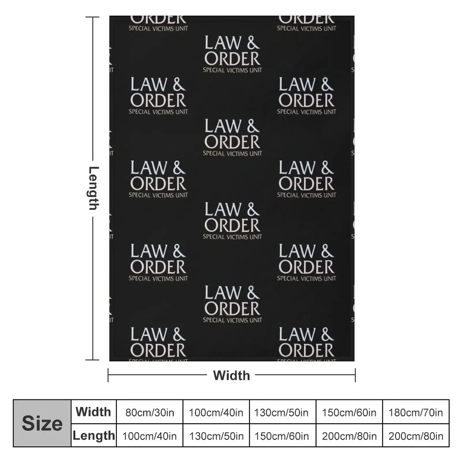 Law and Order SVU Throw Blanket christmas decoration Bed covers Designers Blankets