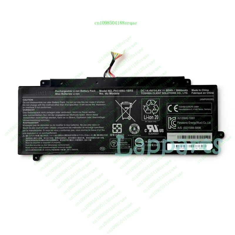

Genuine Battery PA5189U-1BRS for Toshiba Satellite RADIUS P55W P55W-B P55W-B5224"% Test"