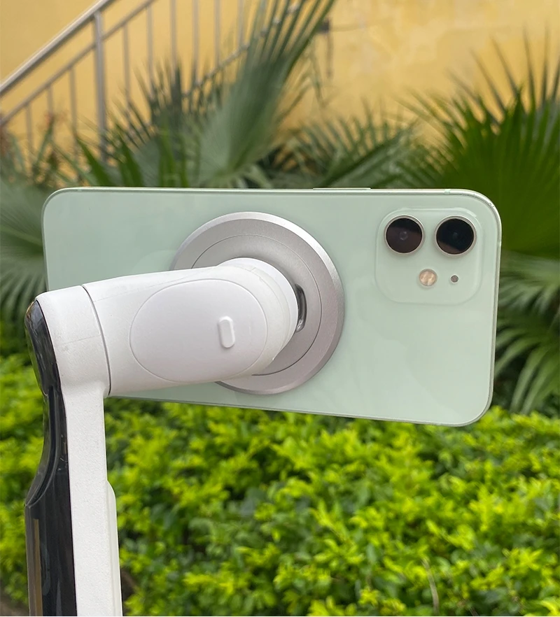 PULUZ Magnetyczny adapter MagSafe do Insta360 Flow 2 Pro / Insta360 FLow Gimbal Akcesoria do iPhone 16 15 14 13 12 Uchwyt na telefon — zdjęcie produktu 6