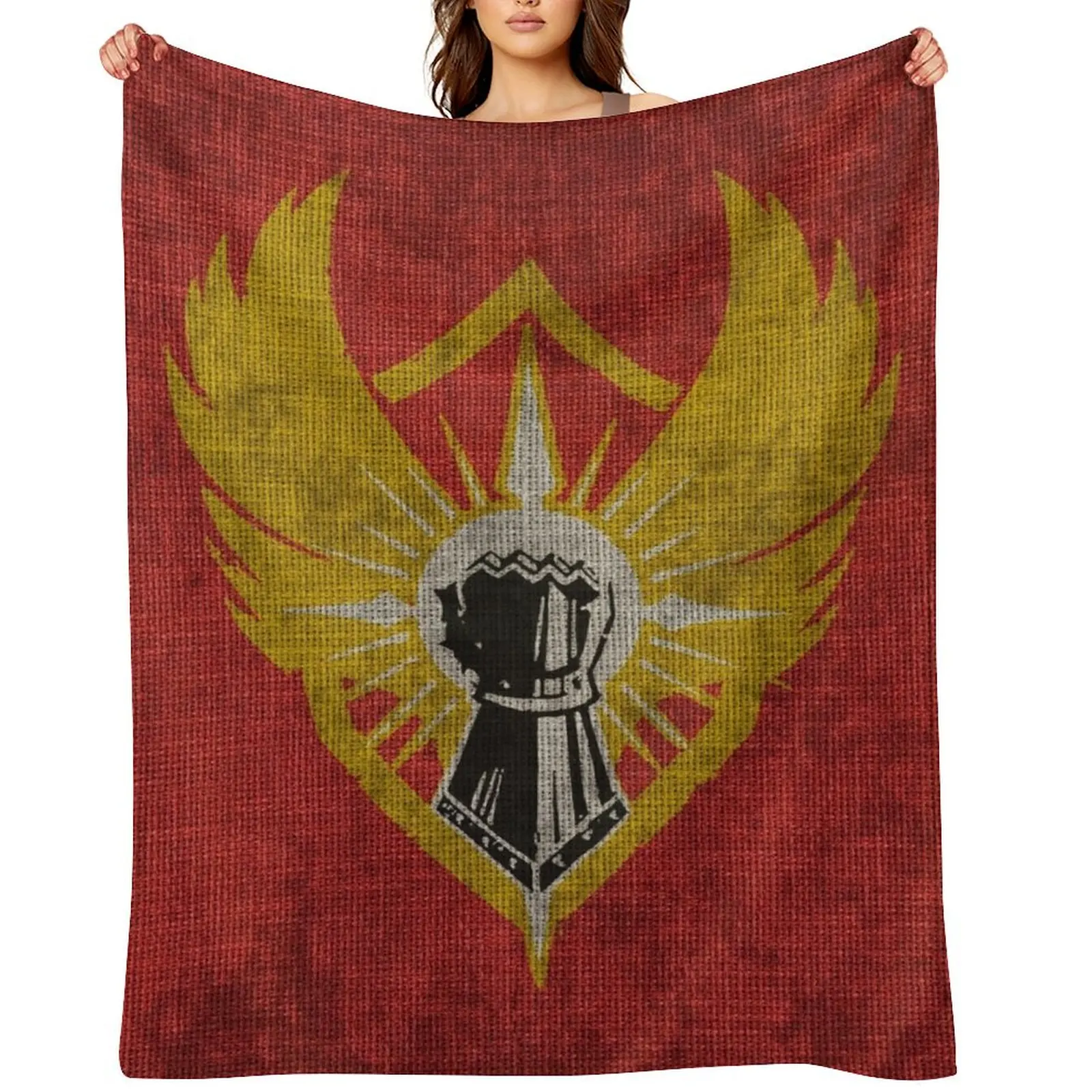 

New World Tapestry 1 - The Covenant Flag Throw Blanket Luxury Decoratives Cute Plaid Plaid on the sofa Blankets