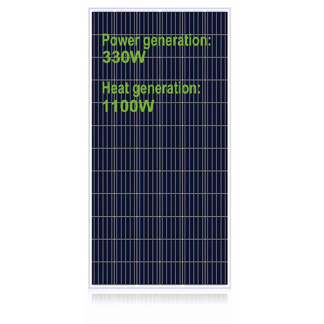 Professional Manufacture Nice Price Solar Energy 330w Pvt Hybrid  Mono Panel