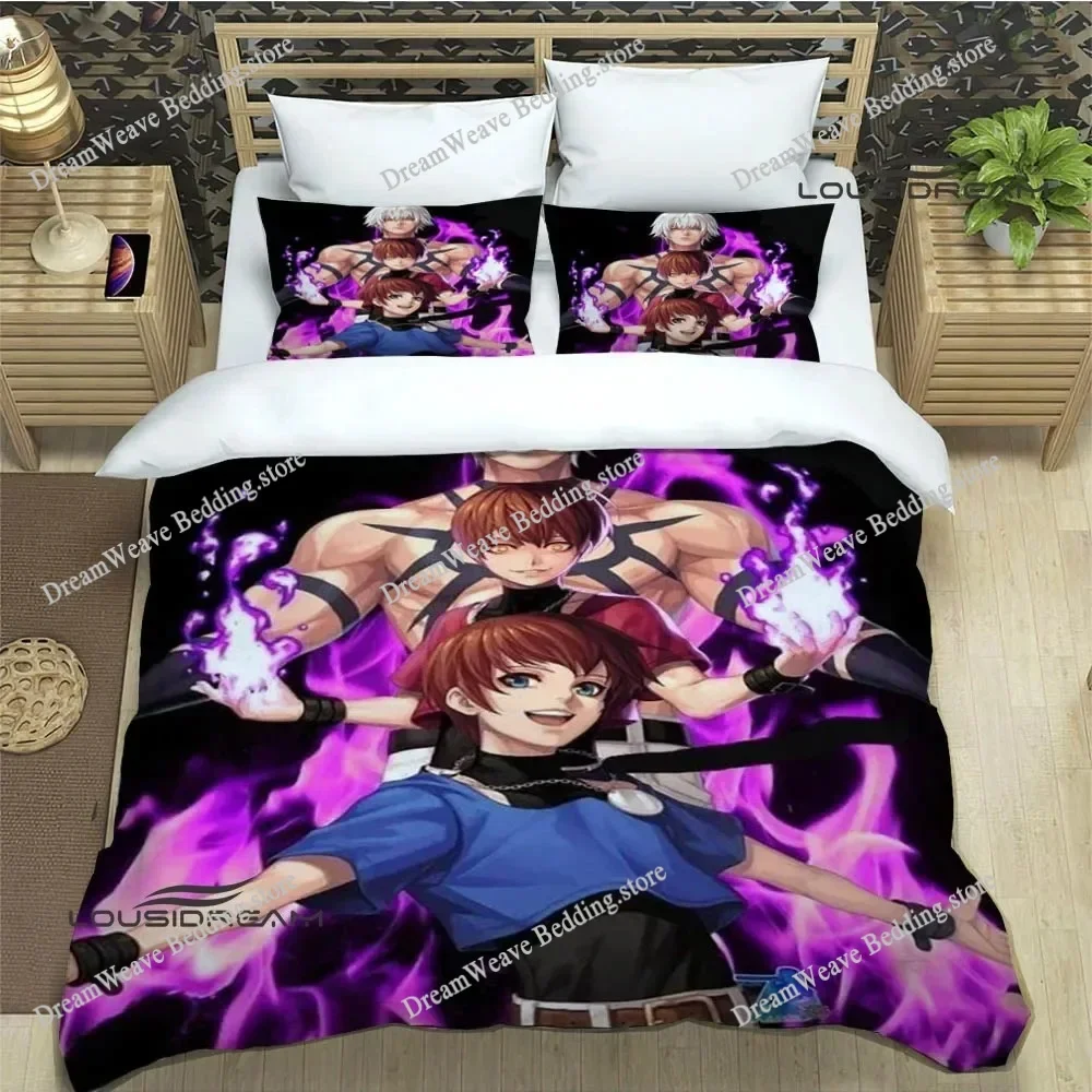 3D Game KING OF FIGHT Bedding Sets Exquisite Bed Supplies Set Duvet Cover Bed Comforter Set  Bedding Set Luxury Birthday Gift