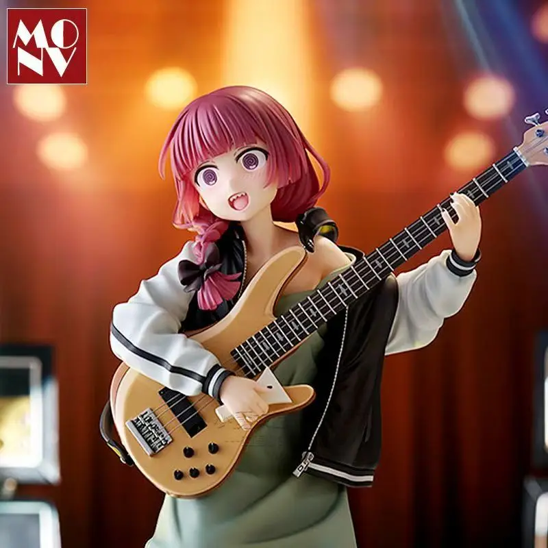 Anime Figures Kita Ikuyo Red Girl Guitar PVC Model Collection Doll Tosy for Kids Girl Action Figure Gift Christmas Decor