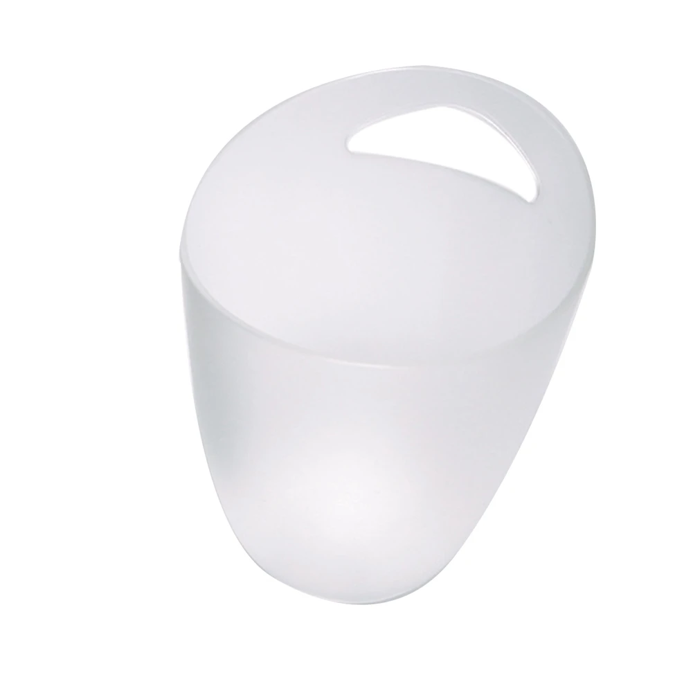 

AB46-Plastic Cooler Chilling Storage Holder Beverage Chiller Bin Leakproof Ice Beer Bucket For Home Kitchen Beverage
