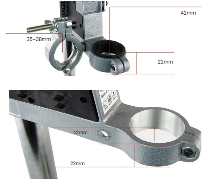 Universal Bench Clamp Drill Press Stand Workbench Repair for Drilling Collet
