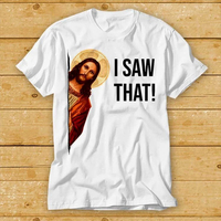 Jesus Christ I Saw That T Shirt Cult Movie Retro Vintage Music Top Tee  Pure cotton high-quality top  sweatshirts