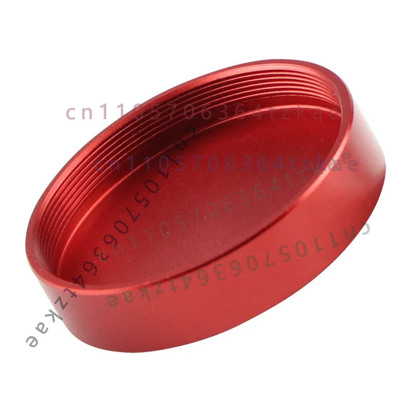 M42x0.75mm Red Fully Metal Telescope Astrophotography Lens Cap Protection Cover