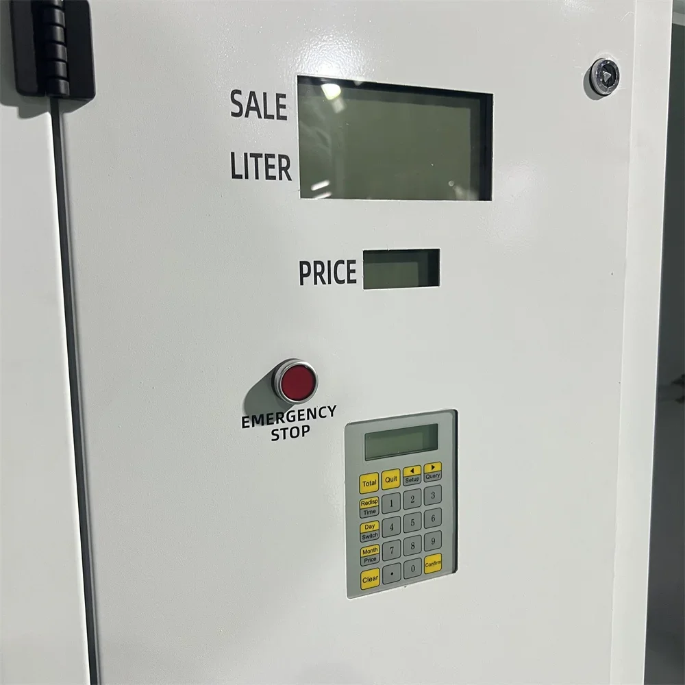 Hipech 1000 Liter 3000 Liter 6000 Liter Mini tragbare Benzin-Mobil-Tankstelle mit Tank