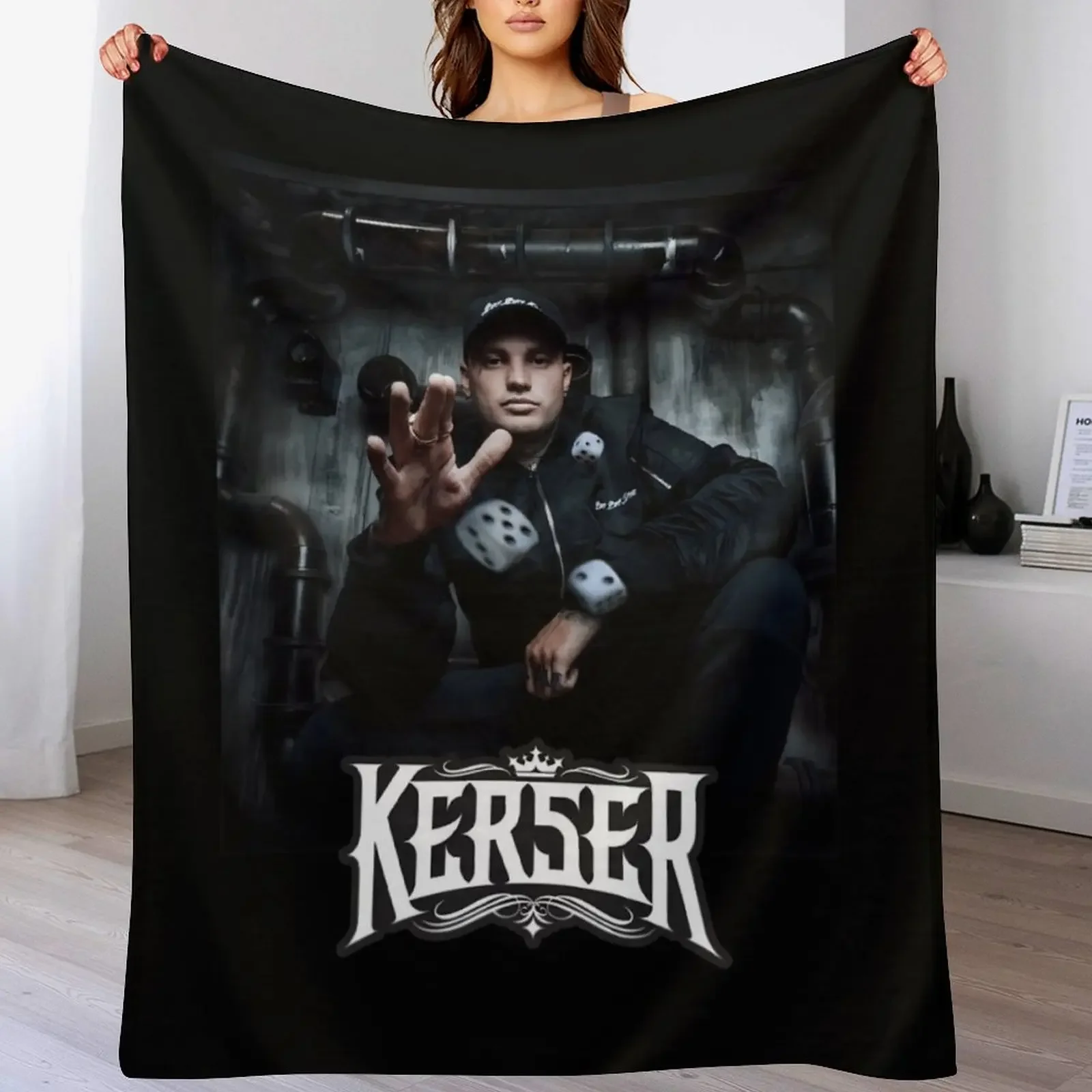 

Roll the dice kerser Throw Blanket Hairys Hairy cosplay anime Designers Blankets