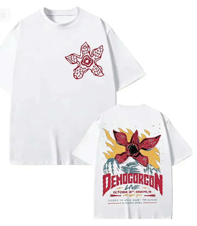 إدي مانسون تي شيرت غول طباعة تي شيرت الرجال والنساء الملابس الرجعية القوطية موضة تي شيرت الصيف تي شيرت 100% القطن الخالص