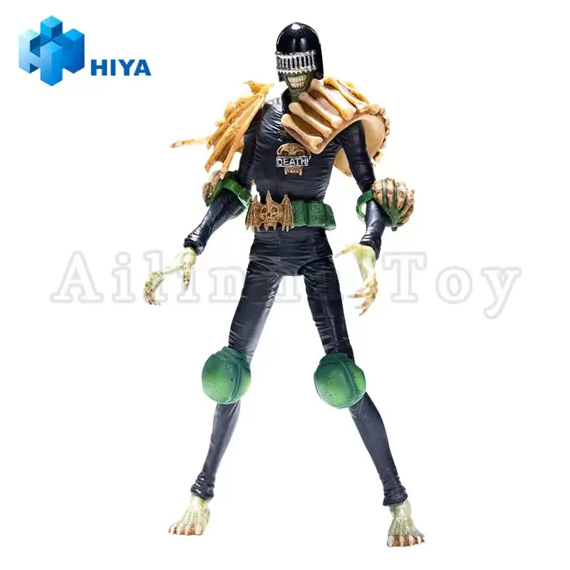 HIYA 1/18 4inch Action Figure Exquisite Mini Series Judge Dredd Judge Death Anime For Gift