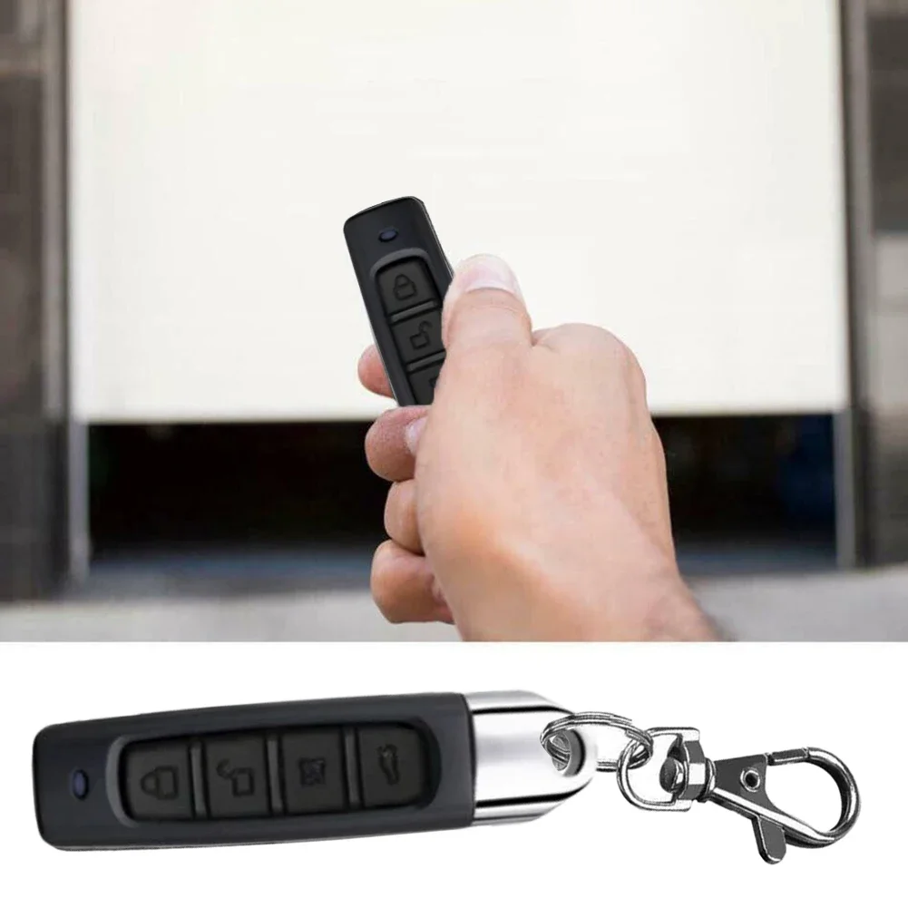 433MHZ 자동 복제 원격 제어 4 채널 전기 차고 문 원격 제어 복제 코드 자동차 키 원격 제어 복사기