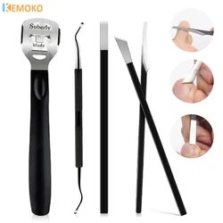 Professional Pedicure Knife Set for Feet Ingrown Toenail Blade Tool Nail Shaver Ingrown Cuticle Scraper Foot Repair Sharp Blade