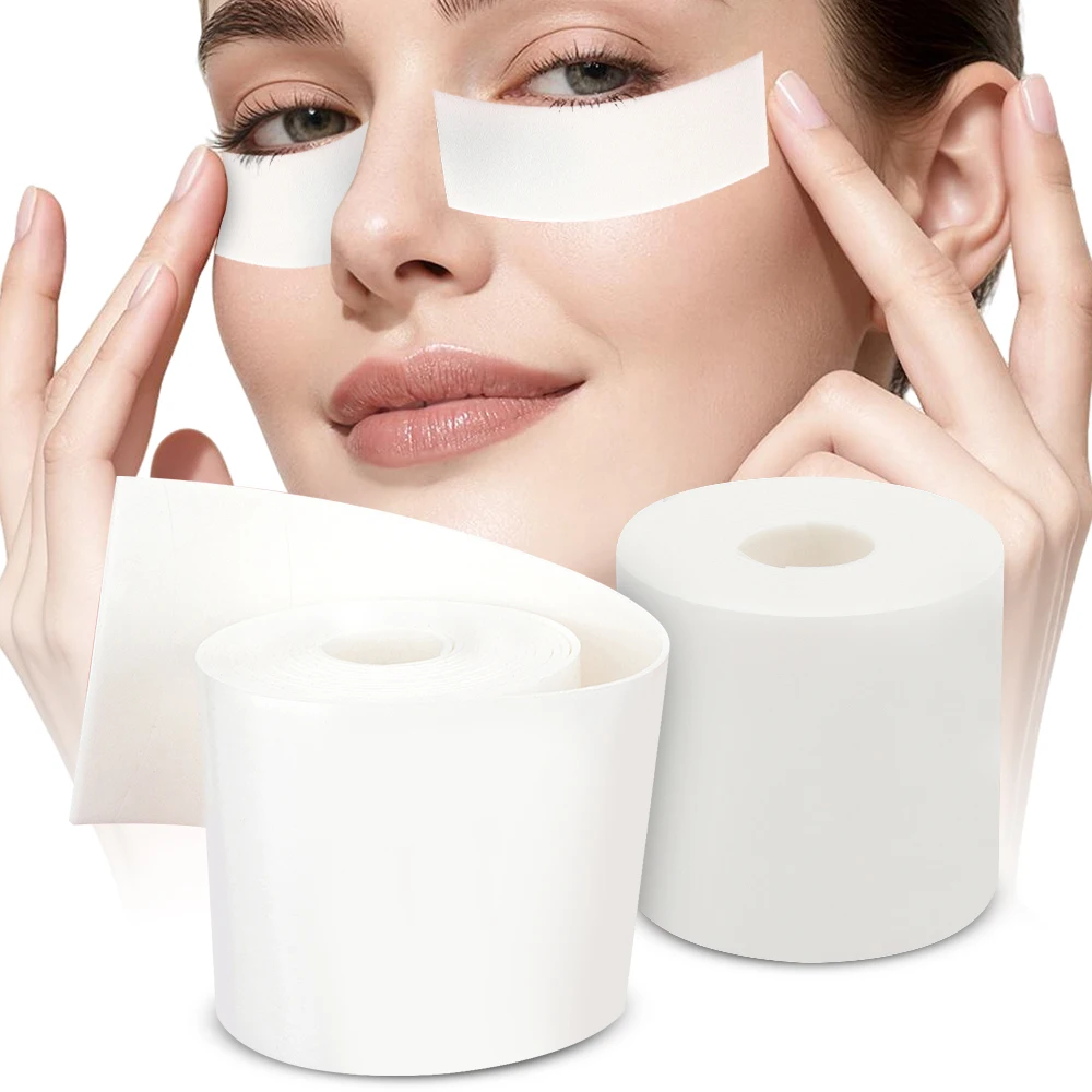 110Pcs/Roll Eyelash Foam Tape Eye Pads Eyelash Extension Tips Sticker Makeup Tools Micro Foam Non-woven Under Eye Patches