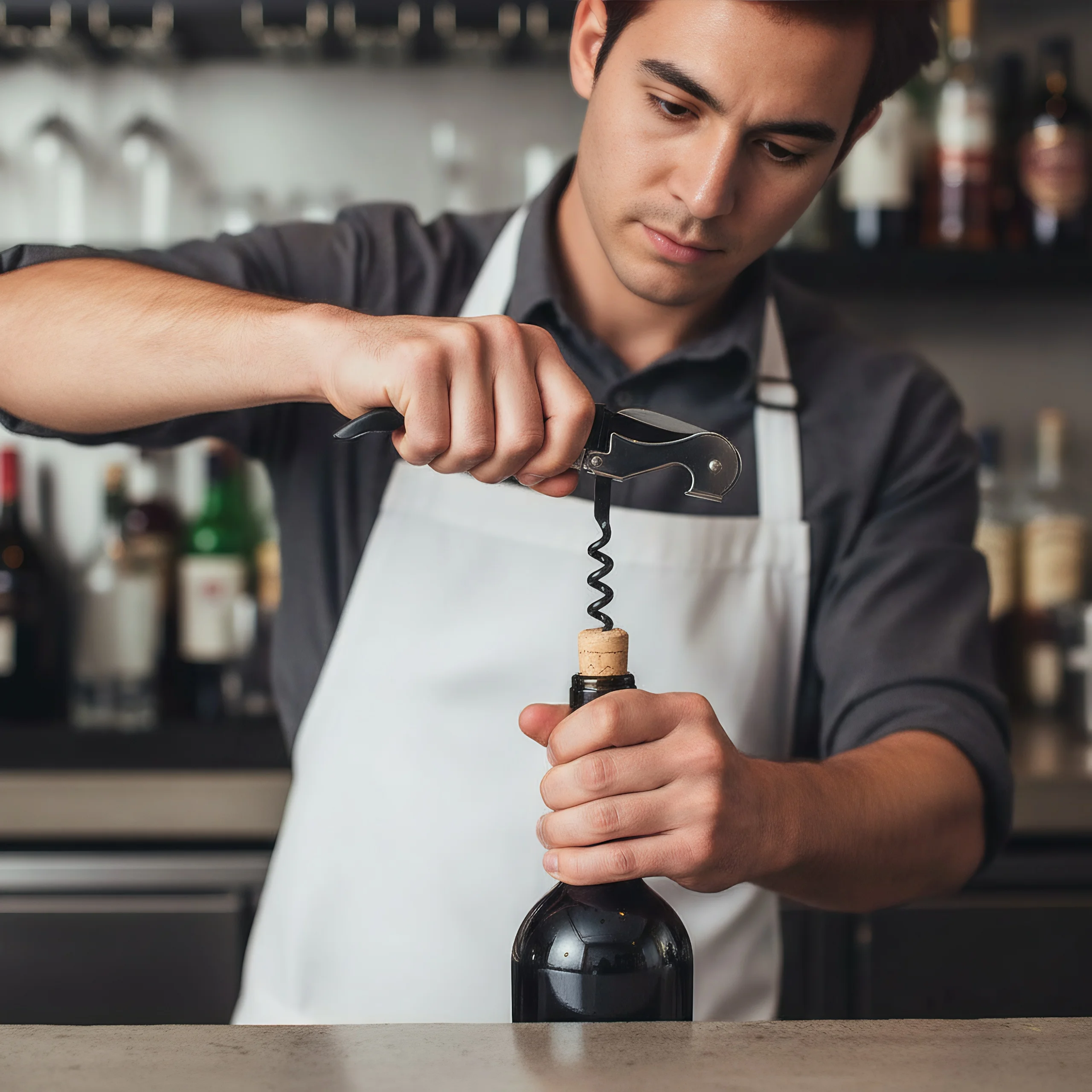 

Bottle Opener for Kitchen, Portable Beer Soda Can Opener Tool, Easy Grip Cap Remover for Home Bar Use