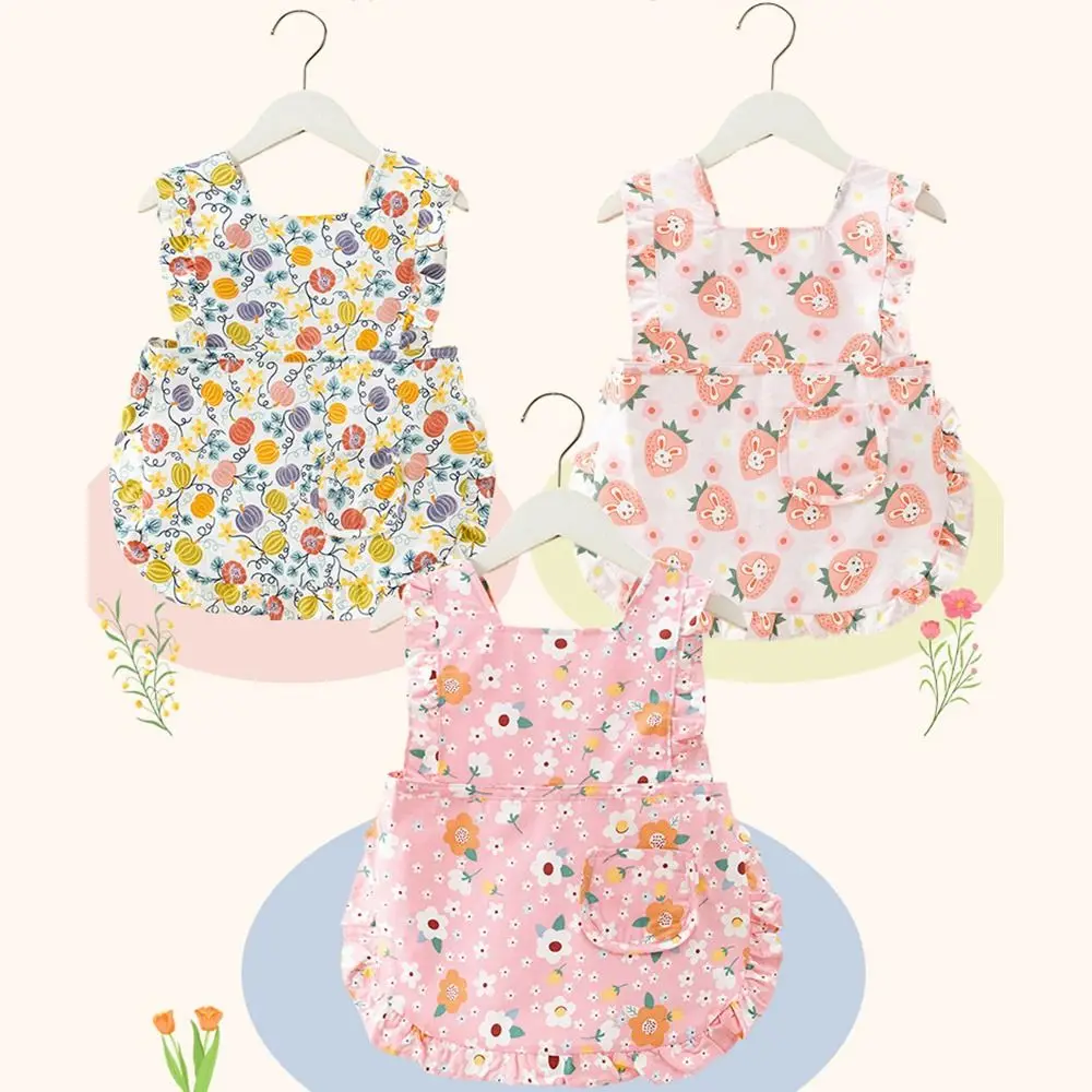 Babero de alimentación de bebé antisuciedad, vestido de princesa, Baberos sin mangas impermeables, delantal cómodo con estampado de dibujos animados, cosas para bebé