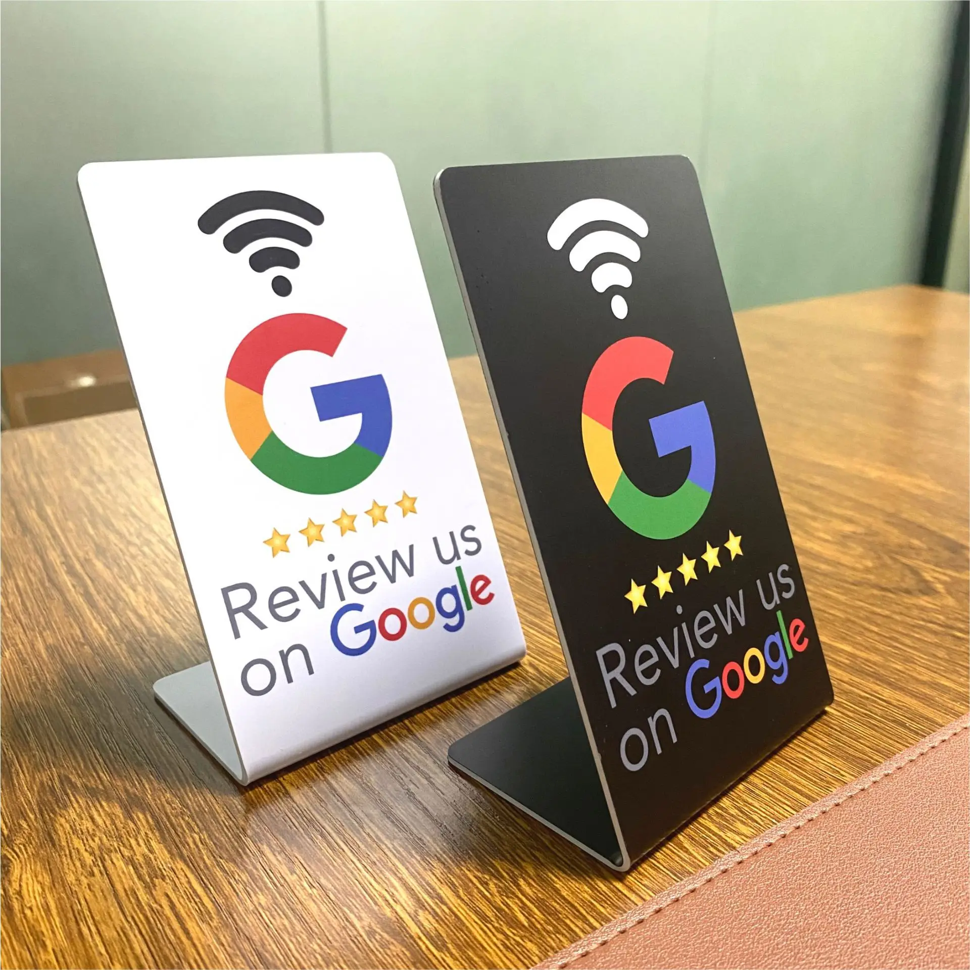 Factory Google Google Mobile Phone NFC Review Card 213/215 Bending Card Restaurant Praise Card