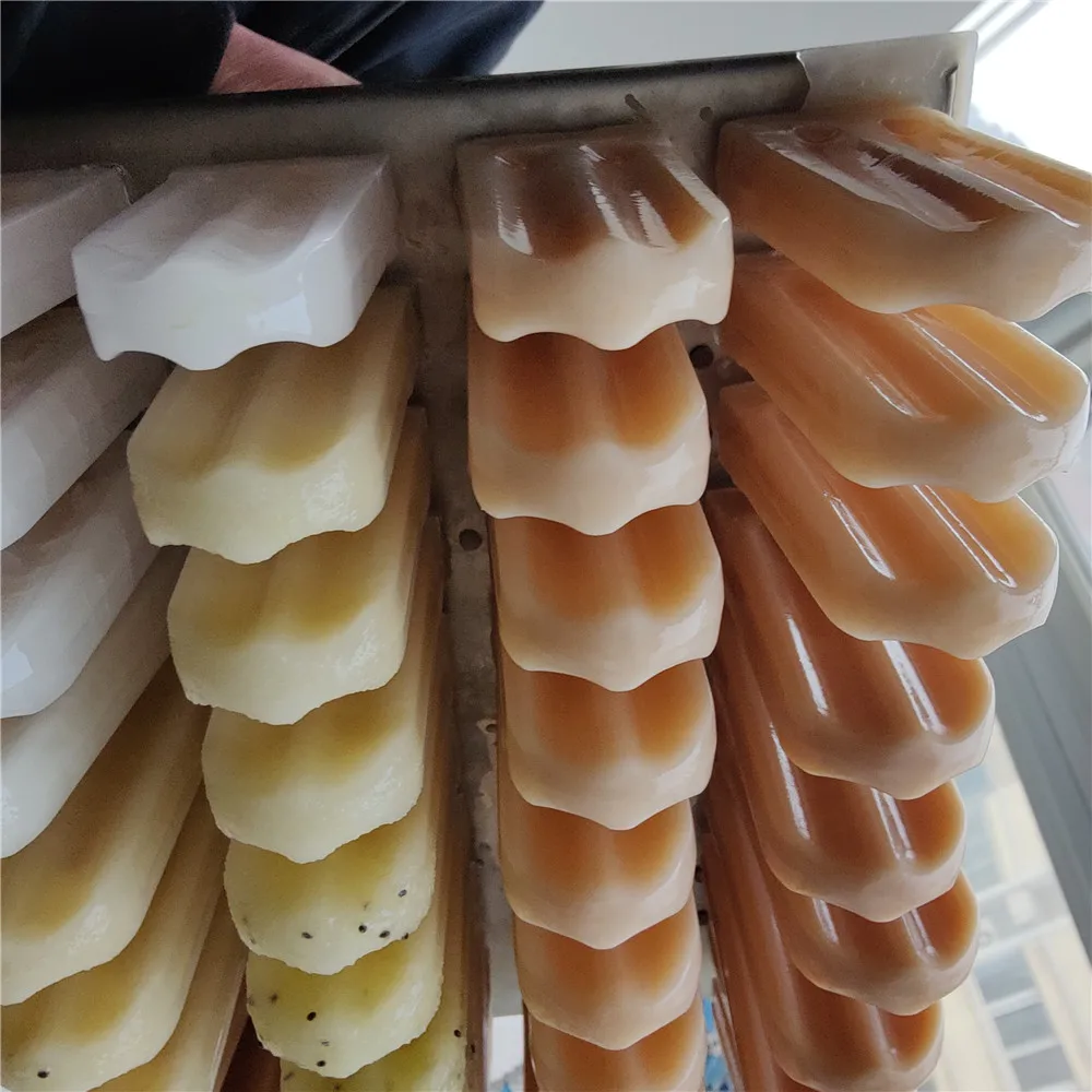 المصاصة الآيس كريم قالب الفولاذ المقاوم للصدأ بالجملة قوالب اسكيمو الثلج لآلة آيس كيوب كريم مع الأسهم #6