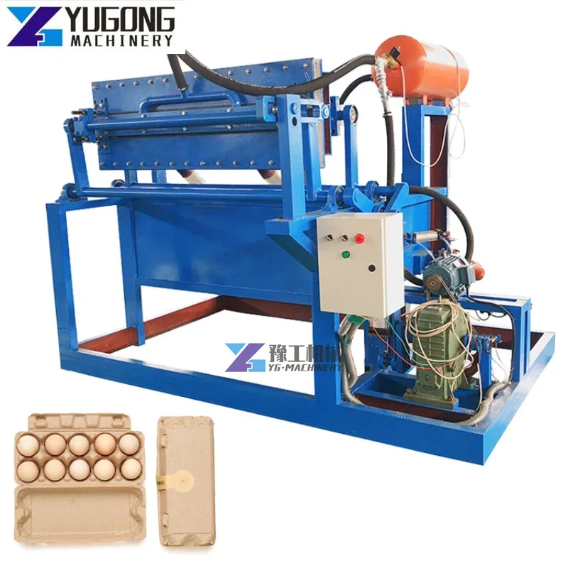 Factory Price Making Paper Machine Egg Tray Produced 3000 Pieces Per Hour Disposable Egg Tray Making Machine