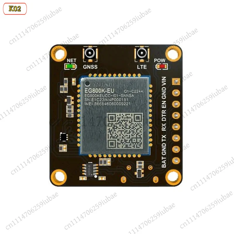 LTE Cat1 bis Module EG800K-EU Core Board Wi-Fi Scan Audio Band B1 B3 B5 B7 B8 B20 B28 M2M Communication Board