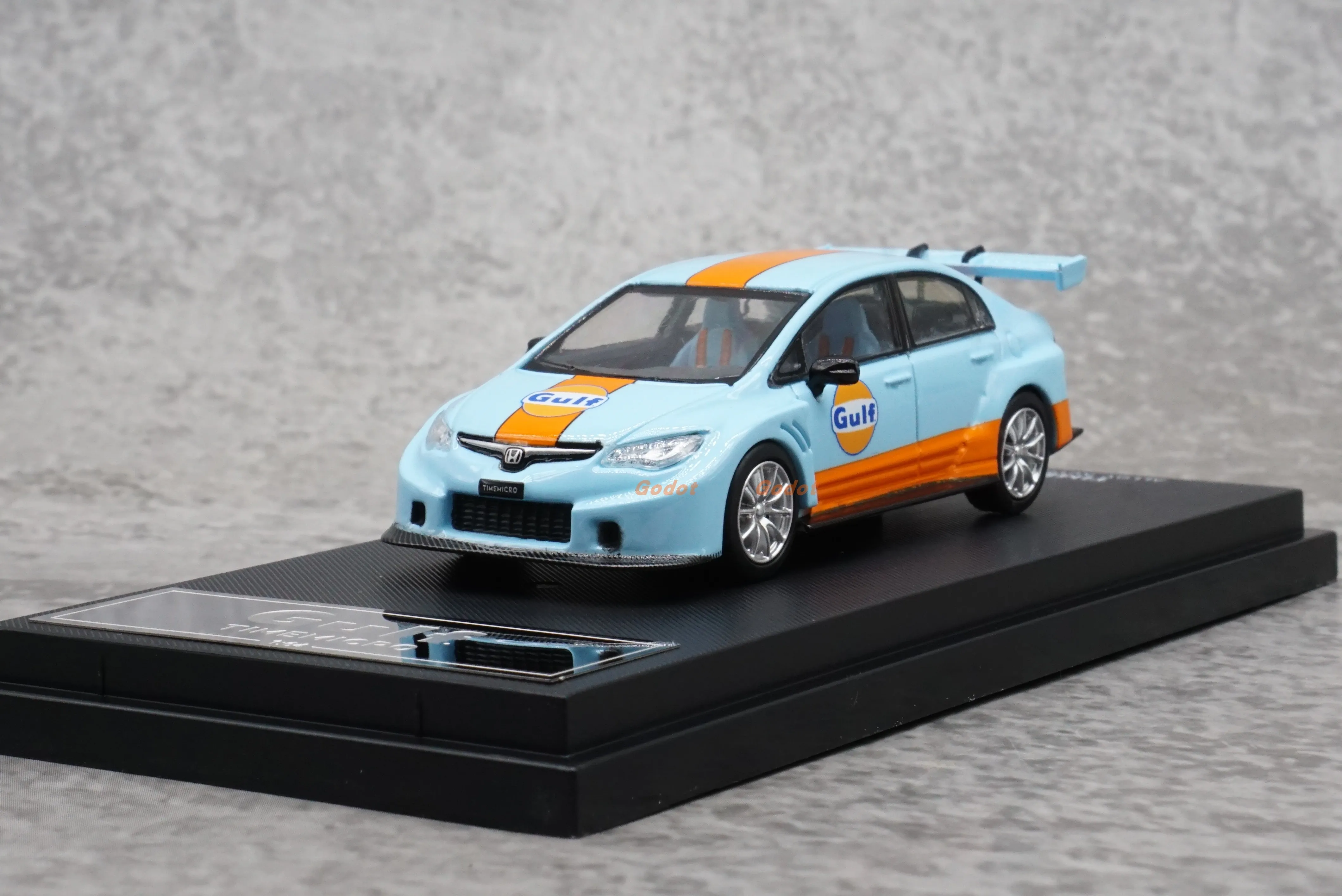 tm 1/64  TYPE R  FD2 gulf alloy car model toy