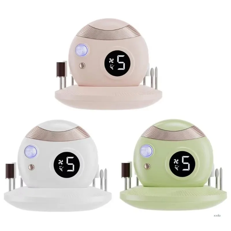 3-in-1-Schärfen und Polieren von lila gerösteten Nägeln, elektrische Maniküre, Heim-Nagelschleifer, Nagelknipser für Babys und Kinder, Nagelfeile